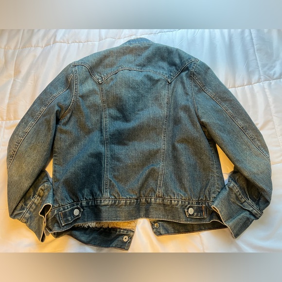GAP Jackets & Coats Gap Womens Sherpa Lined Denim Jacket Poshmark